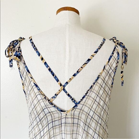 Free People Kya Two-Fer Slip Tunic Bralette & Mini Dress  Size SP - Picture 6 of 9